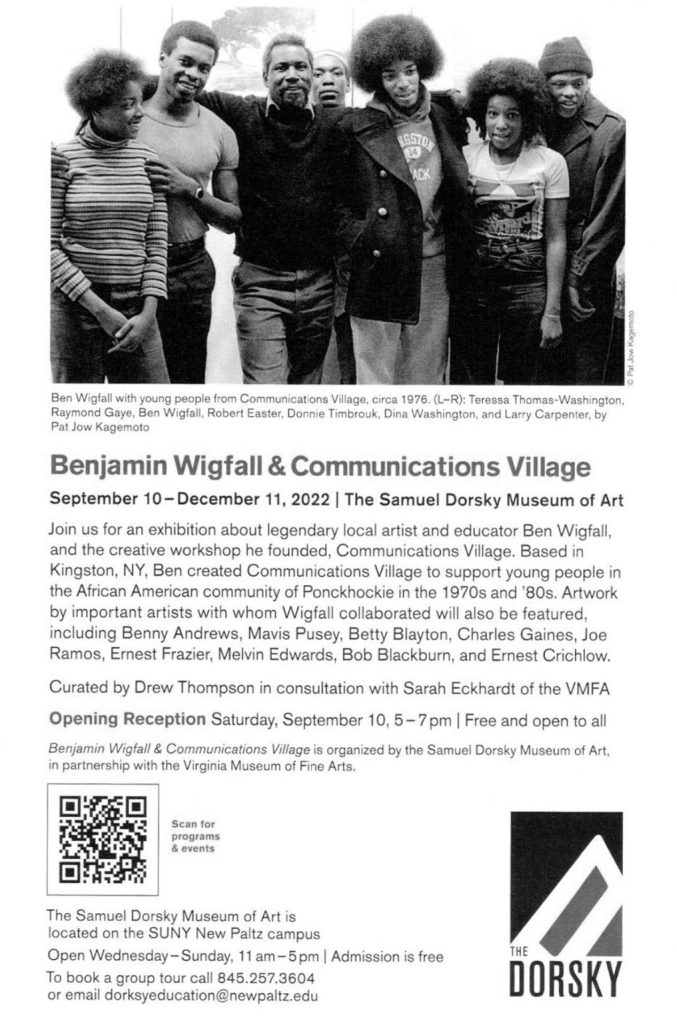 Exhibit Information about the Ben Wigfall Exhibit
